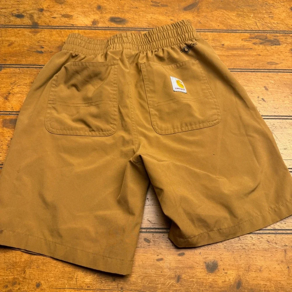 Carhartt Kids‎ Brown Cargo Style Elastic Waist Shorts Size S P P